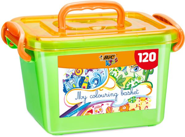 BIC Kids Colouring Box 9484261 120 Farben ass.