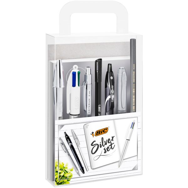 BIC Schreibset Silver Kit 9576121 7 Stück ass.