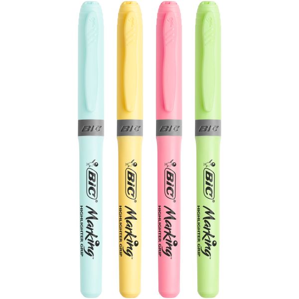 BIC Textmarker Pastel 1.6-3.3mm 964859 4 Farben