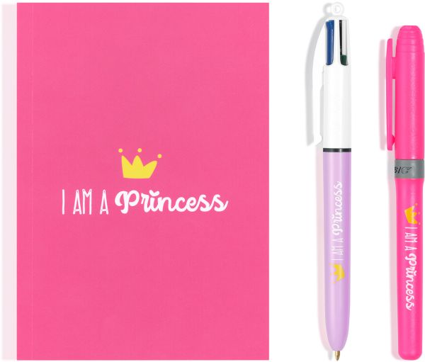 BIC My Message Kit Princess 972089 3 ass.