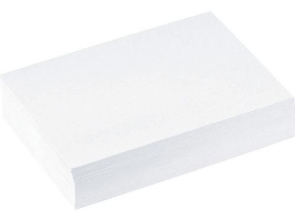 BIELLA Karteikarten blanko A7 23070000U weiss, 105x74mm 100 Stk.