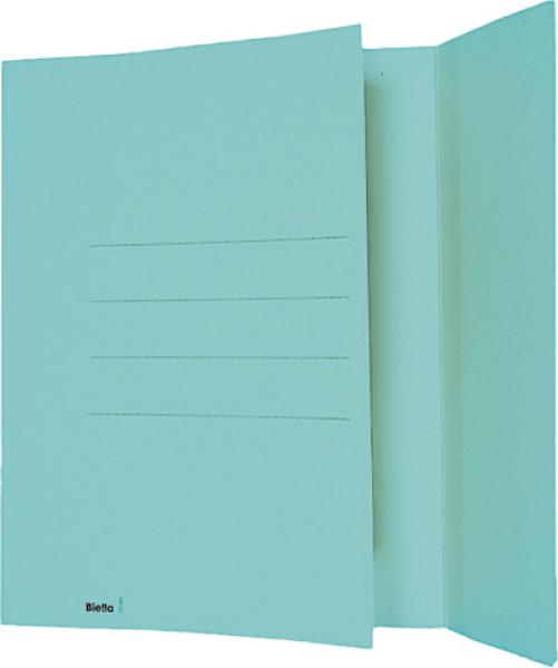 BIELLA Einlagemappen A4 25040105U blau, 240g, 90 Blatt 50 Stück