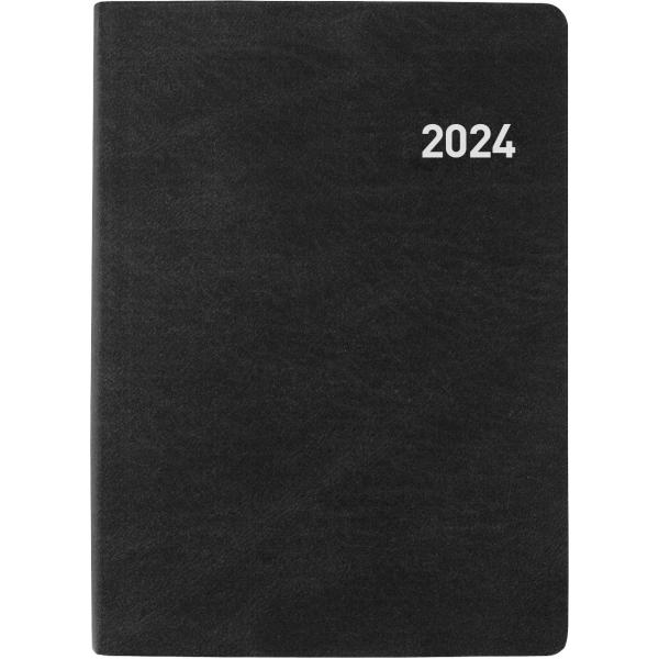 BIELLA Taschenagenda Technikus 2024 25101020024U schwarz, 1T/S, 10,1x14,2cm