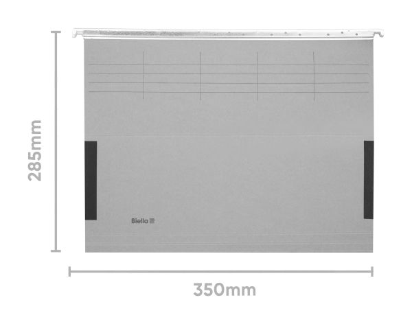 BIELLA Hängemappe Frosch A4 27132525U grau