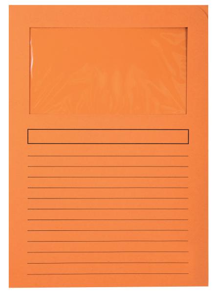 BIELLA Fenstermappe Evergreen A4 5010435BIEU orange 10 Stück