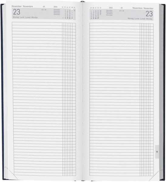 Biella geschäftsagenda tower 2026 800311050026 1t/2s blau ml 13.5x31.5cm - Biella-800311050026-7611365514403-02.jpg