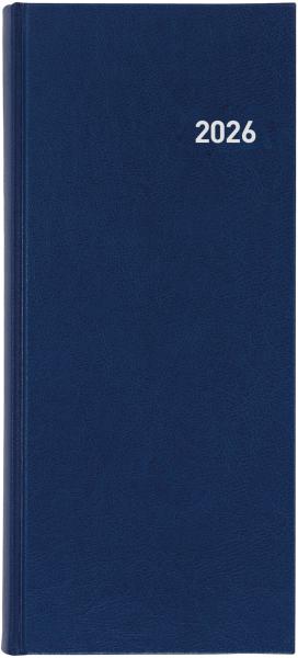 Biella geschäftsagenda tower 2026 800311050026 1t/2s blau ml 13.5x31.5cm - Biella-800311050026-7611365514403