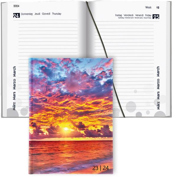 BIELLA Schüleragenda Beach 23/24 806514840024 1T/1S, FSC 12x16.5cm