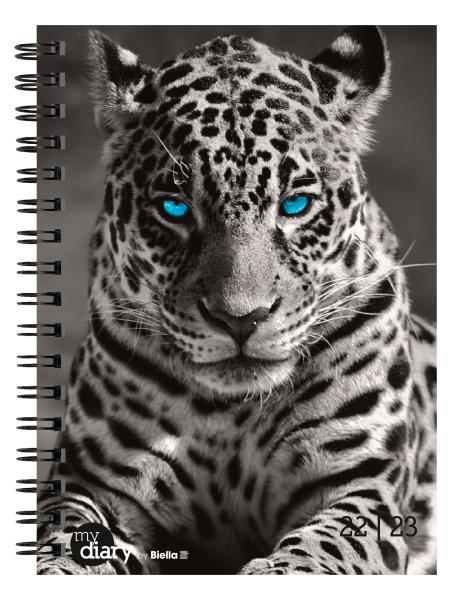 BIELLA Schüleragenda BlackWhite 23/24 806517860024 3½T/1S, Wire-O 12x16.5cm