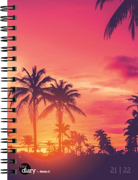 BIELLA Schüleragenda Beach A5 23/24 806537840024 3½T/1S, Wire-O 14.5x20.5cm