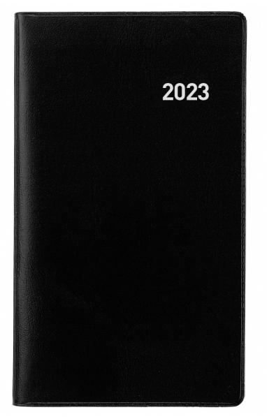 BIELLA Planer Paris 2025 84746102U schwarz, 1M/2S, 7,5x12,6cm