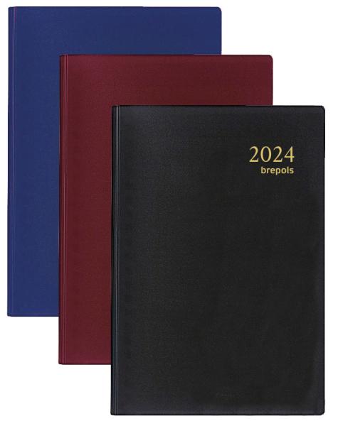 BREPOLS Agenda Trade Seta 2024 26.3.0266 ass., 1T/S, 8.5x12.5cm