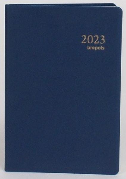 BREPOLS Agenda Delta Seta 2024 26.3.1264 blau, 1W/S, 8.1x12cm