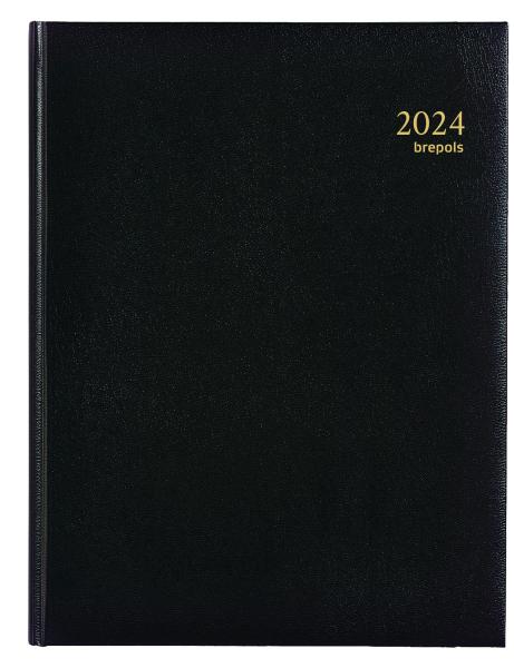 BREPOLS Agenda Timing Lima 2024 26.3.1335 schwarz, 1W/2S, 17.1x22cm