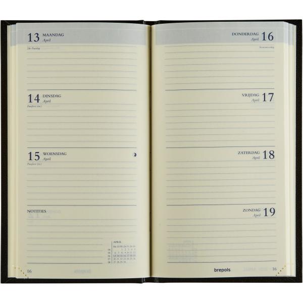 BREPOLS Agenda Interplan Calvi 2024 26.3.1411 blau, 1W/2S, 9x16cm