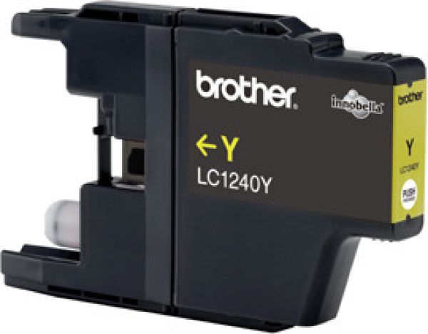 BROTHER Tintenpatrone yellow LC-1240Y MFC-J6510DW 600 Seiten