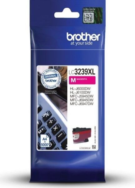 BROTHER Tintenpatrone HY magenta LC-3239XLM MFC-J5945DW 5000 Seiten