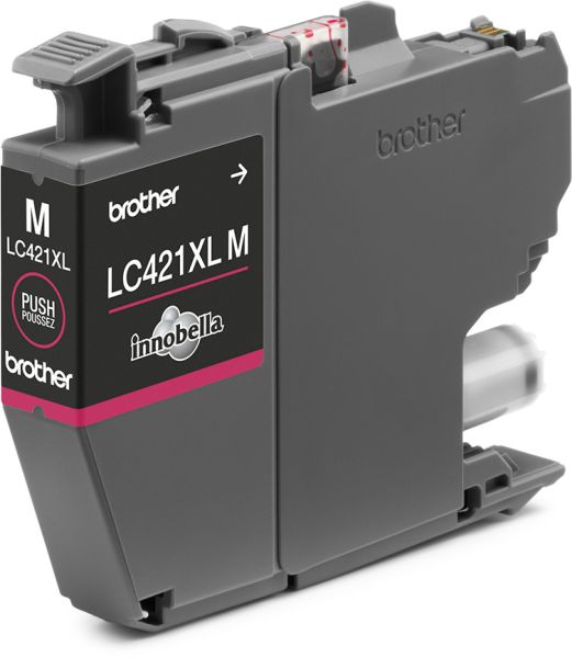 BROTHER Tintenpatrone HY magenta LC-421XLM DCP-J1050 500 Seiten