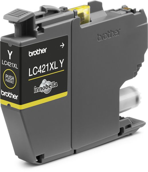 BROTHER Tintenpatrone HY yellow LC-421XLY DCP-J1050 500 Seiten