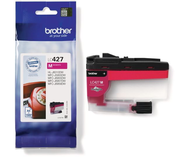 BROTHER Tintenpatrone magenta LC-427M MFC-J5955 1500 Seiten