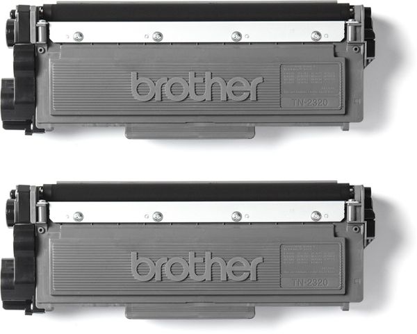 BROTHER Toner Twin Pack schwarz TN-2320TWIN HL-L2340/L2360 2x2600 Seiten