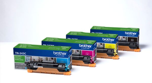 BROTHER Toner Multipack CMYK TN-243CMYK HL-L3210CW 1000 Seiten