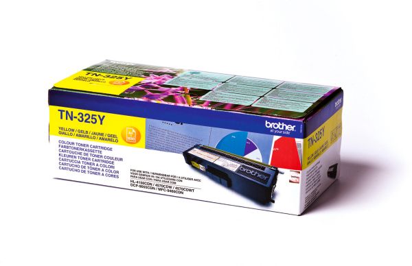 BROTHER Toner HY yellow TN-325Y HL-4150CDN 3500 Seiten