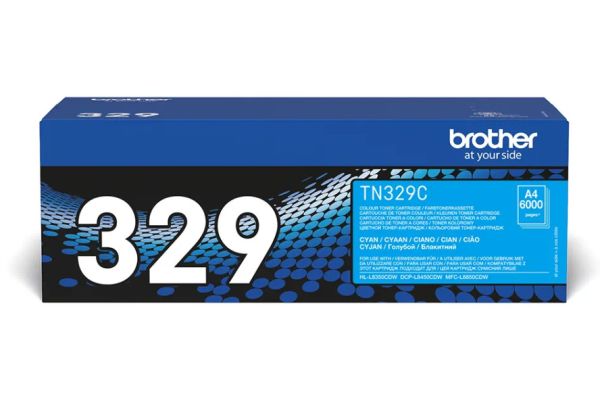 BROTHER Toner Super HY cyan TN-329C MFC-L8450CDW 6000 Seiten