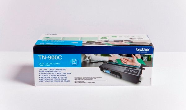 BROTHER Toner Super HY cyan TN-900C HL-L9200CDWT 6000 Seiten