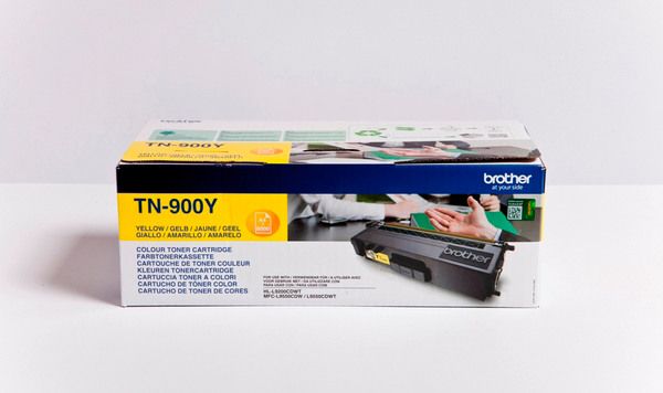 BROTHER Toner Super HY yellow TN-900Y HL-L9200CDWT 6000 Seiten