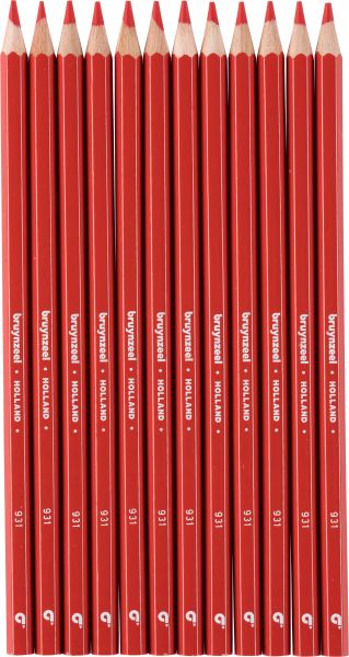 BRUYNZEEL Schulfarbstift Super 3.3mm 60516931 rot