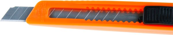 BÜROLINE Cutter 9x80mm 376573 orange