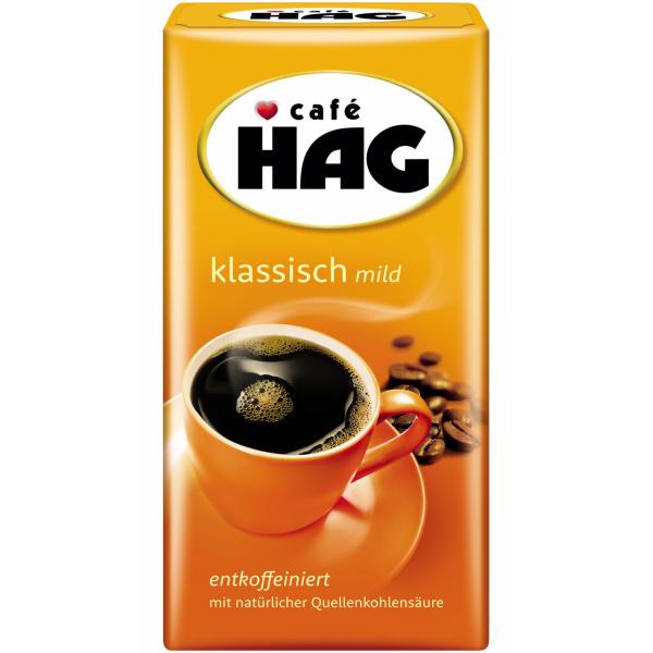 CAFE HAG Kaffee Gemahlen 250g 4031877 koffeinfrei