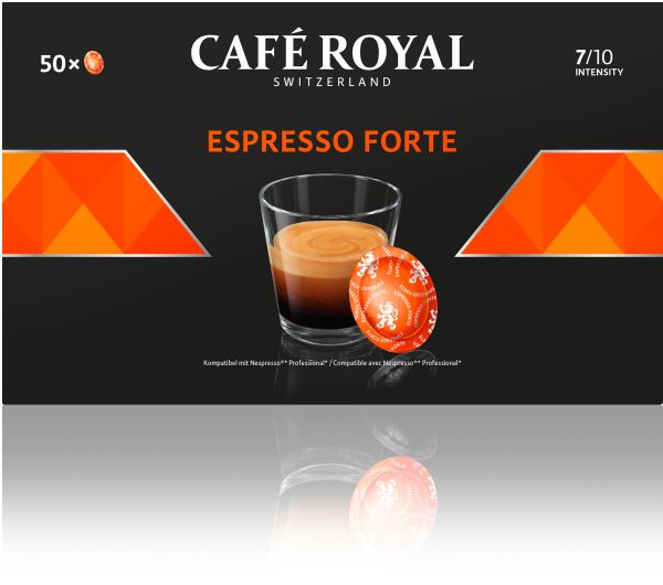 CAFE ROYAL Office Pads 10166601 Espresso Forte 50 Stk.