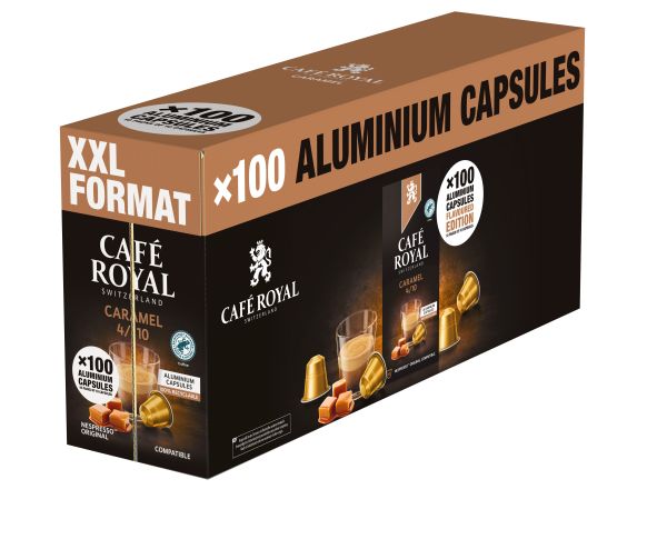 CAFE ROYAL Kaffeekapseln XXL 11005223 Caramel 100 Stk.