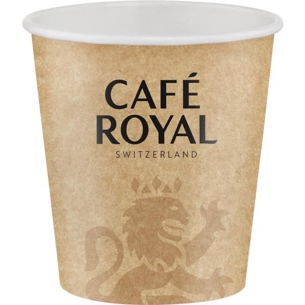 Cafe royal pappbecher 1dl 11025406 braun 50 stk. - Cafe-royal-11025406-7616500941212