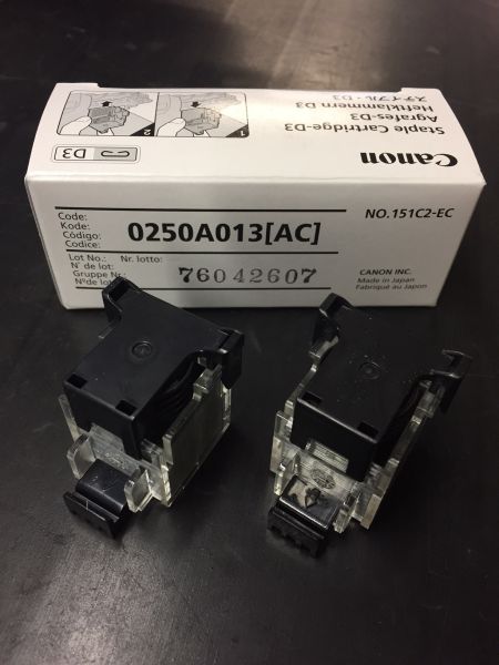 CANON Staple Cartridge D3 0250A013 IR C 4080 2x2000 Stück