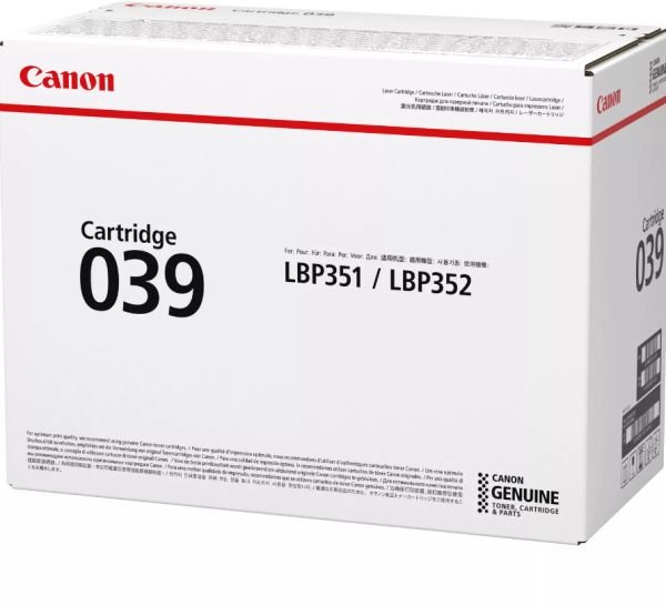 CANON Toner-Modul 039 schwarz 0287C001 LBP 351x/352x 11'000 Seiten