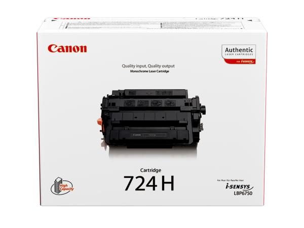 CANON Toner-Modul 724H schwarz 3482B002 LBP 6750dn 12'500 Seiten