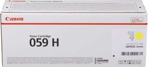 CANON Toner-Modul 059H yellow 3624C001 LBP852CX 13'500 Seiten