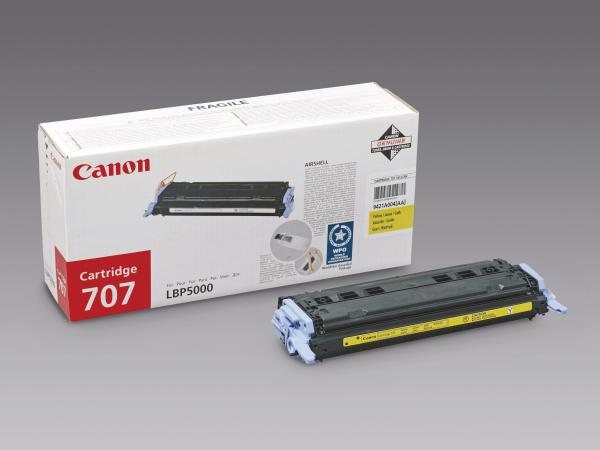 CANON Toner-Modul 707 yellow 9421A004 LBP 5000 2000 Seiten