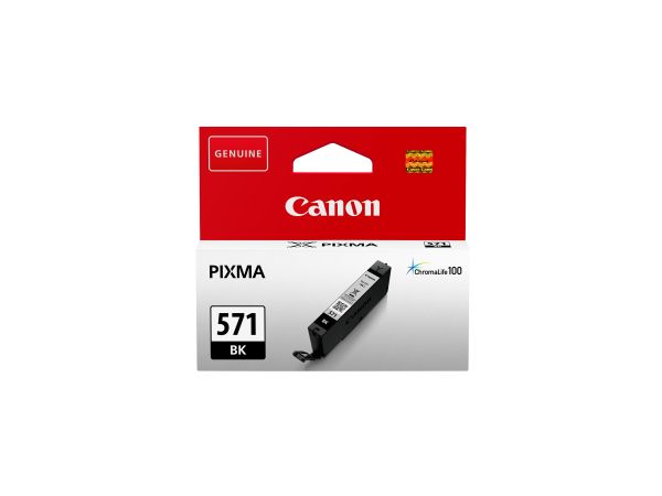 CANON Tintenpatrone schwarz CLI-571BK PIXMA MG5750 7ml