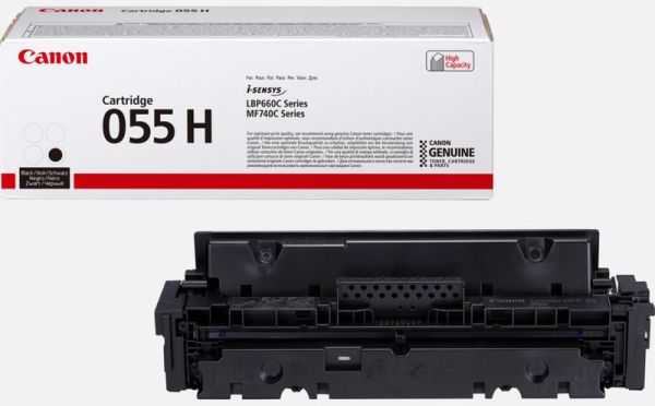 CANON Toner-Modul 055H schwarz CRG 055 BH LBP663/MF742 7600 Seiten