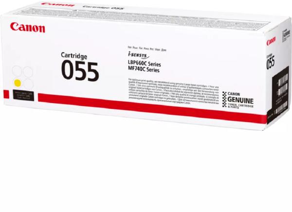 Canon toner-modul 055 yellow crg 055 y lbp663/mf742 2100 seiten - Canon-crg-055-y-4549292124606-03.jpg