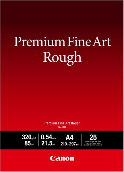 CANON Premium Paper 320g A4 FARG1A4 Fine Art Rough 25 Blatt