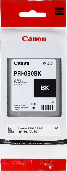 CANON Tintenpatrone schwarz PFI030BK iPF TX-20 55ml