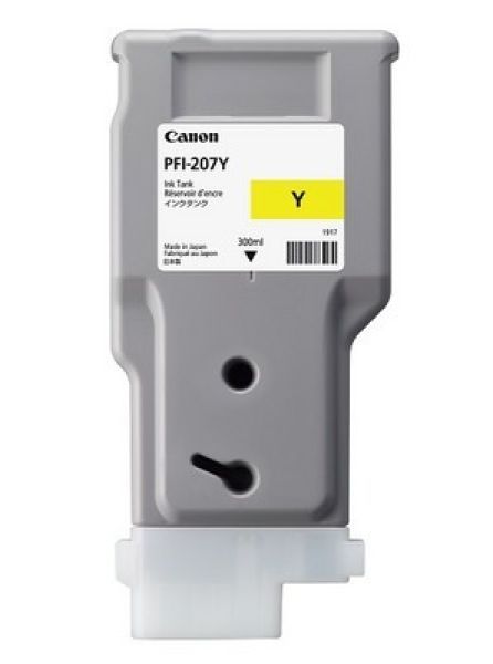 CANON Tintenpatrone yellow PFI207Y iPF 680/685 300ml