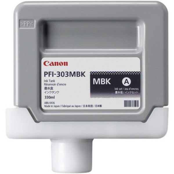 CANON Tintenpatrone matt schwarz PFI303MBK iPF 820 330ml