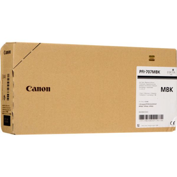 CANON Tintenpatrone matt schwarz PFI707MBK iPF 830/840 700ml