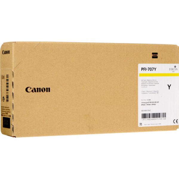 CANON Tintenpatrone yellow PFI707Y iPF 830/840 700ml